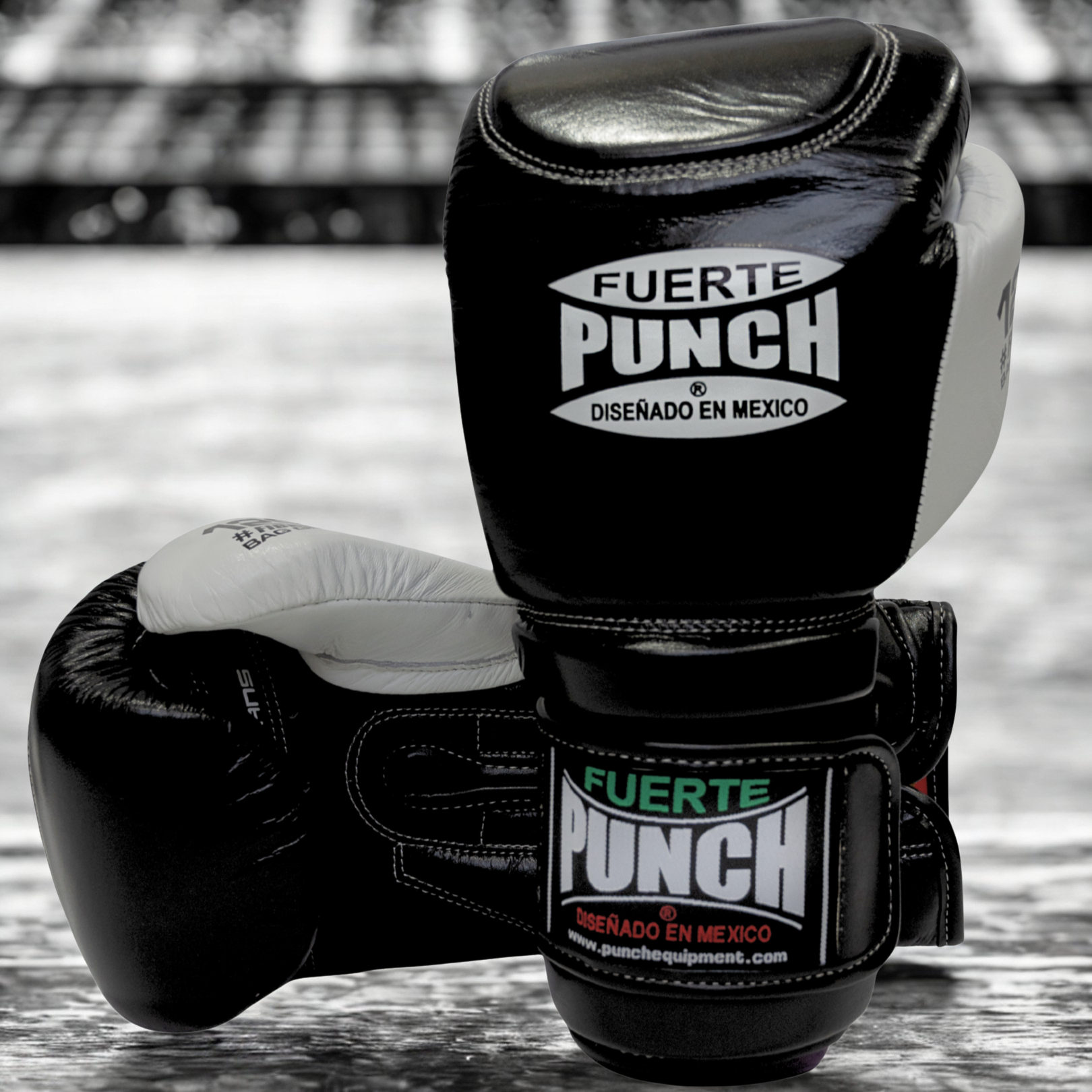 BAG GLOVES - Mexican Fuerte™ - FIBREMESH™ - BLACK/WHITE - OSO